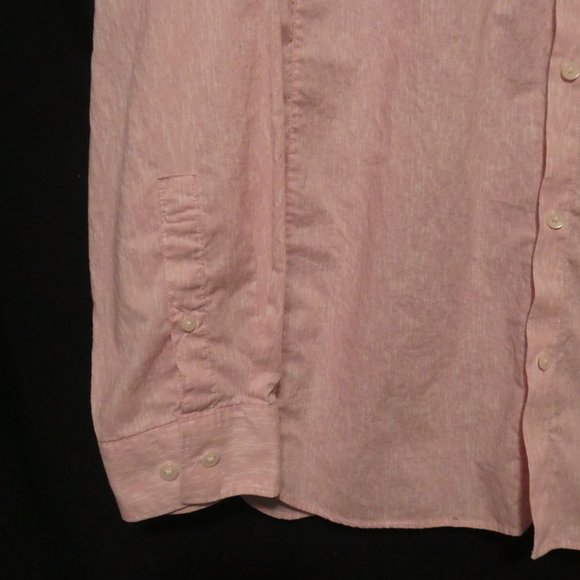 CALVIN KLEIN | large | button down dress shirt | 100% Cotton | GUC - Picture 6 of 14